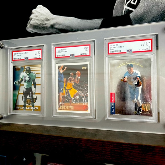 Topps Other - Kobe Bryant - Derek Jeter - Ray Lewis - PSA rookie cards